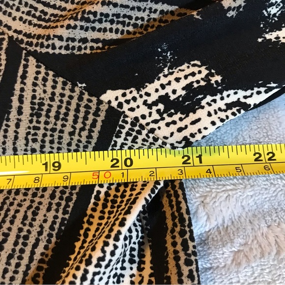 Clara Sunwoo asymmetric hem tunic top M bold modern graphic print - Picture 4 of 7